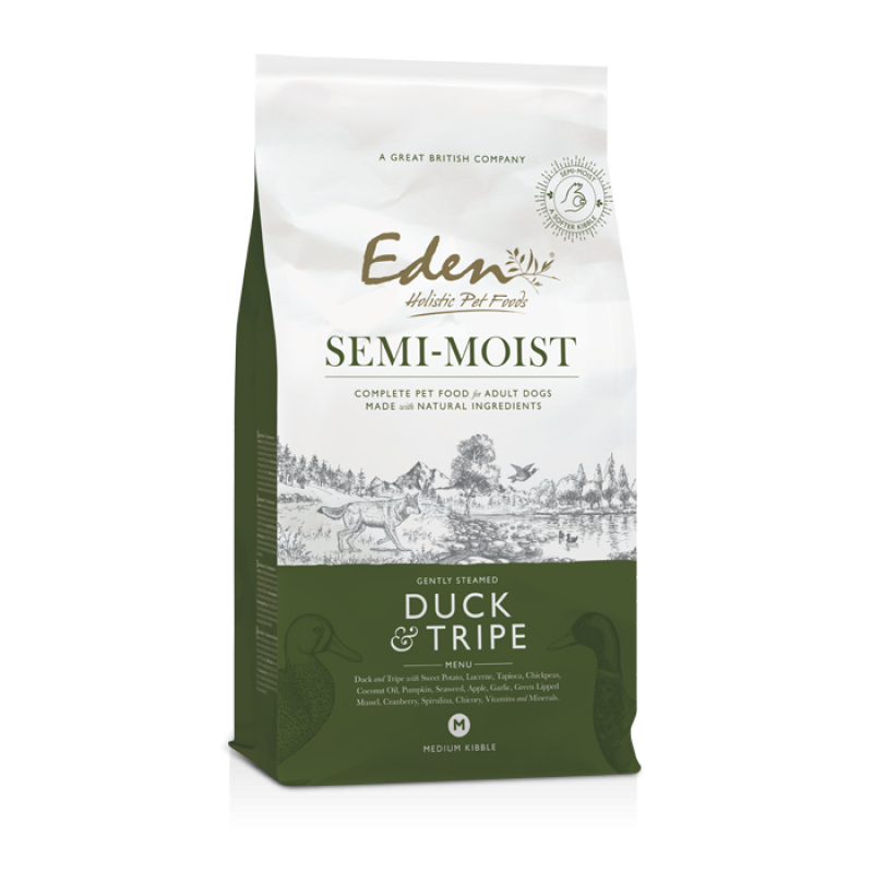 EDEN Semi-Moist Duck & Tripe - halbfeuchtes futter für hunde - 2kg