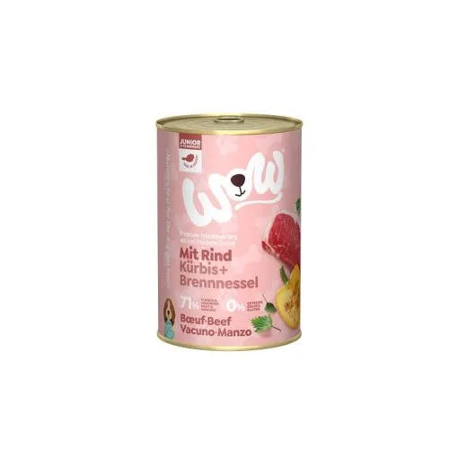 Wow Dog Dose Junior Rind 6x400g
