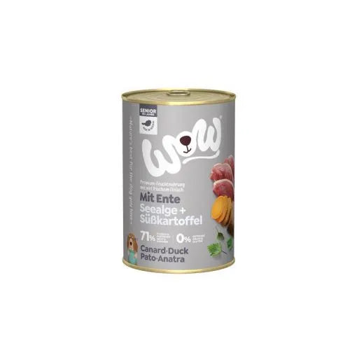 Wow Dog Dose Senior Ente 6x400g