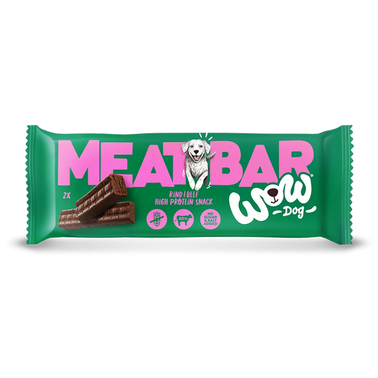 WOW DOG Meat Bar – Rind 40g