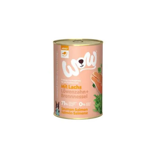Wow Dog Dose Adult Lachs 400g x 6